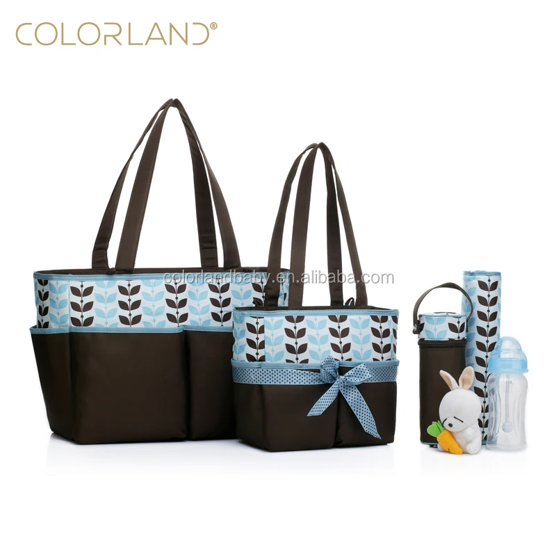Colorland  Multifunction Diaper Bag Large Capacity Mommy Baby Nappy Bag for Women Toddler Newborn