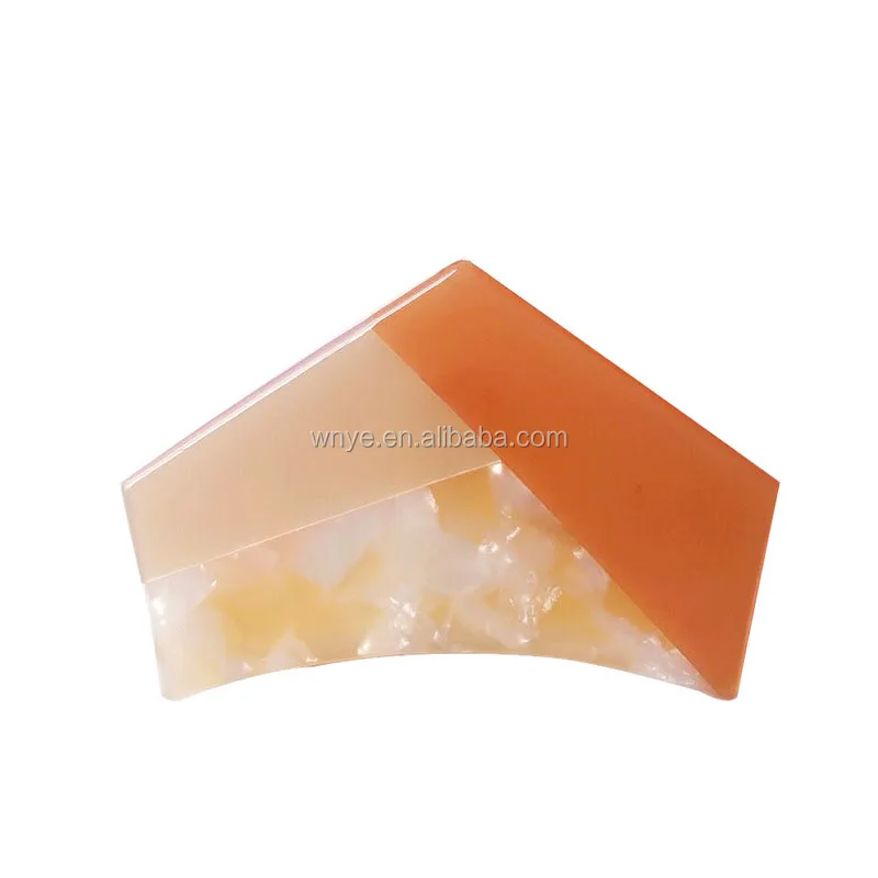 
Модный дизайнерский лап для волос из ацетата под заказ 