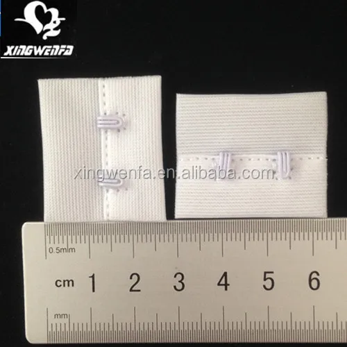 Аксессуары для нижнего белья 2*2 32 мм полиэфирный белый крючок бюстгальтера и лента