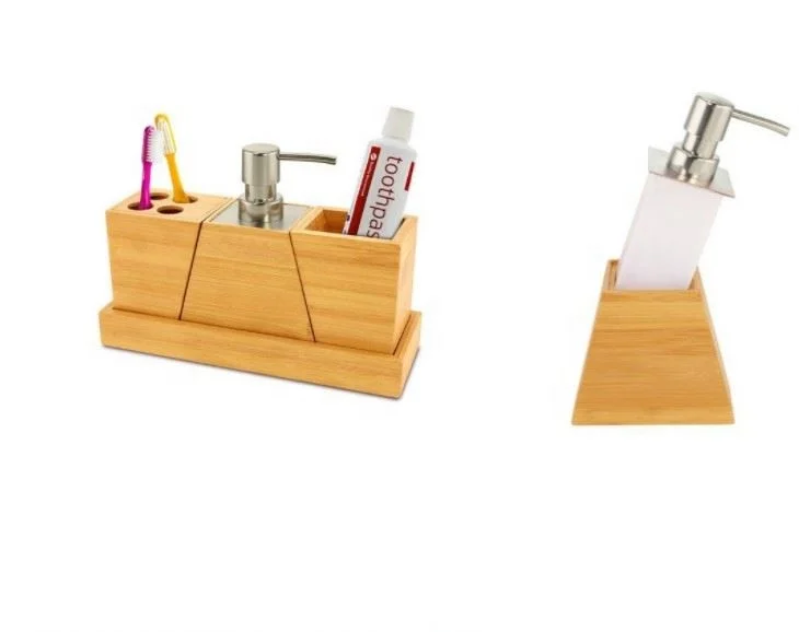 
Прямая поставка с завода, бамбуковый комплект для ванной комнаты, высококачественный комплект для ванной комнаты, Профессиональный индивидуальный набор для автомойки 