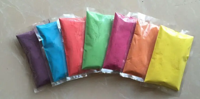 Caribbean Party colored Powder collection