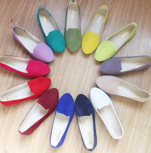 UP-0180J оптом женские большие размеры простые женские низко вырезанные повседневные туфли на плоской подошве для женщин