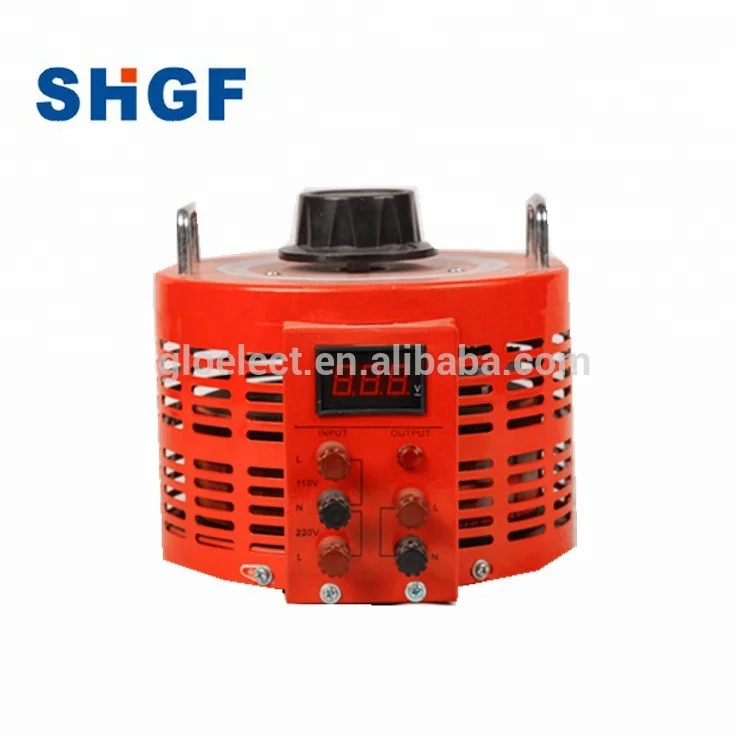 Factory Price TDGC-5KVA Single Phase Input 110V/220V Output 0-300V Copper Coil Toroidal Power Transformer for Sale