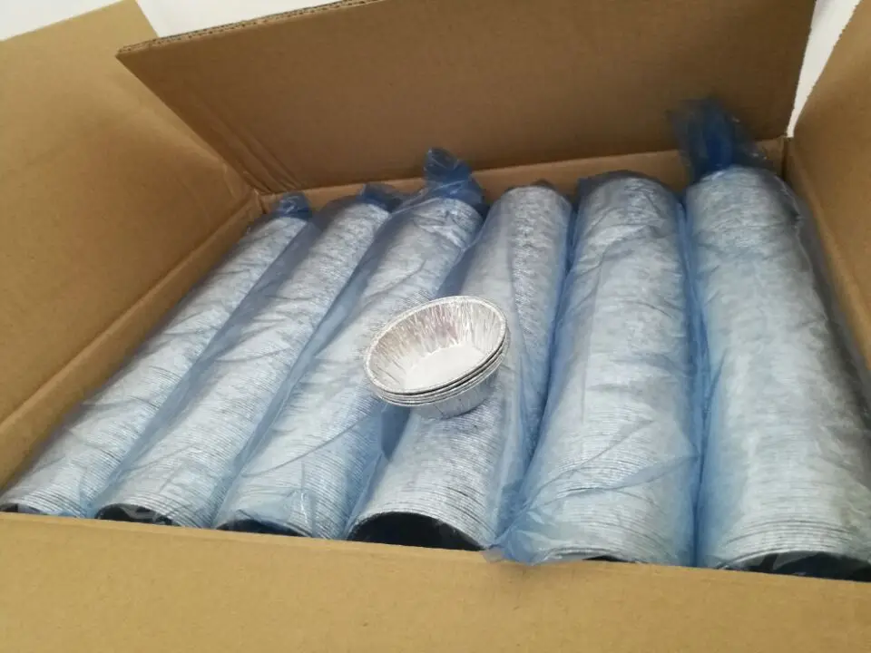 Disposable Aluminum Foil Quiche Pans Decorative Pie Tray Foil Pan For