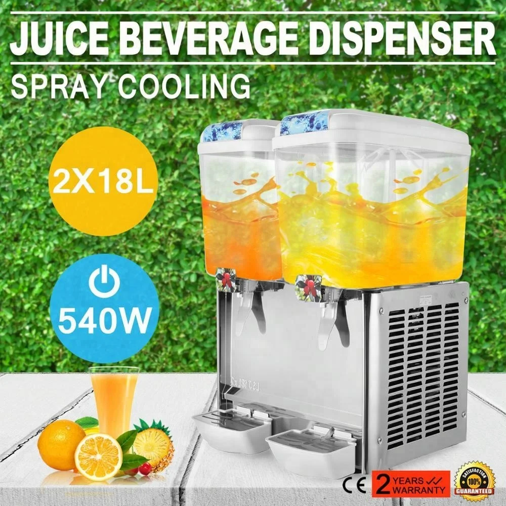 Commercial 18L3 Tank Frozen Juice Beverage Dispenser Fruit Ice Tea Cold  Drink, 1 - Ralphs