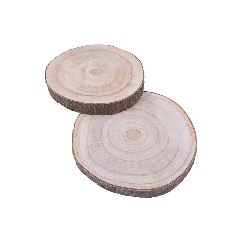 large wood slices for centerpieces wood