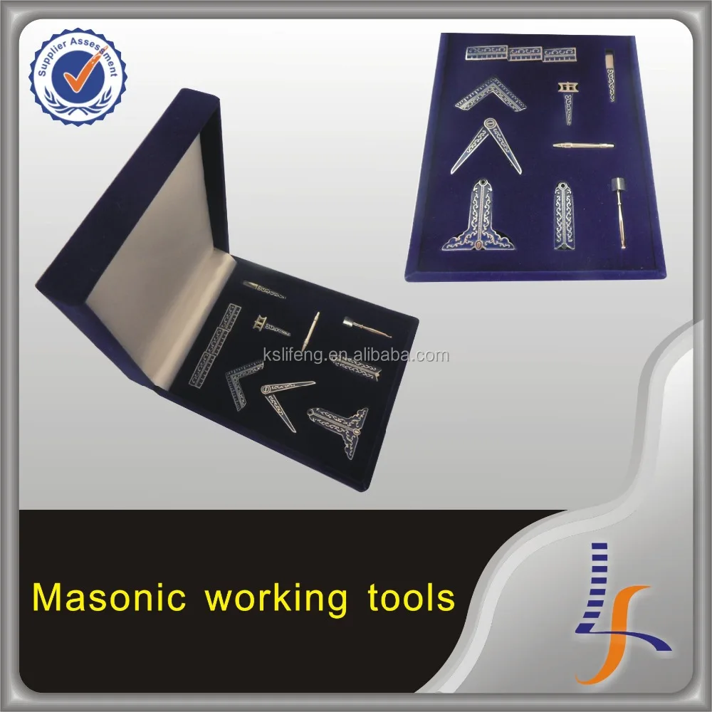 Miniature Set of Masonic Working Tools