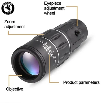 phone clip 8x zoom optical telescope camera lenses