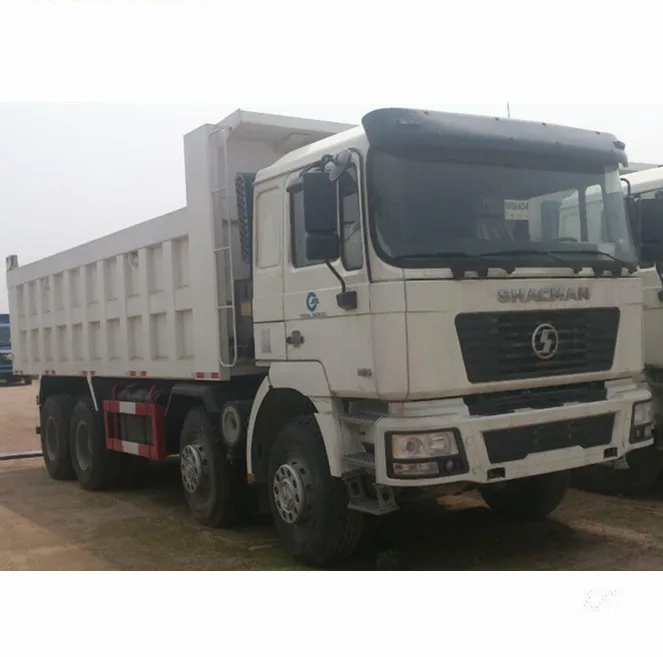 12 Tires Shacman 8x4 F2000 Heavy Duty 40 Ton Tipper Dump Truck Prices