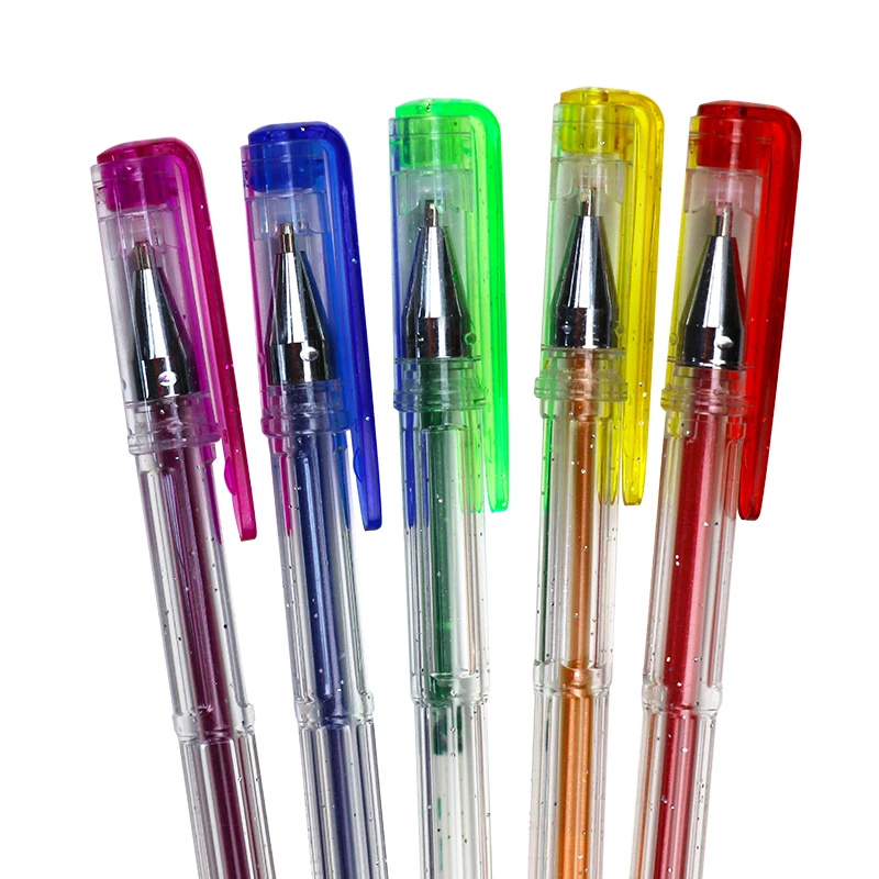 48 Unique Colors (No Duplicates) Gel Pens Gel Pen Set for Adult