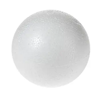wholesale large polystyrene balls styrofoam foam ball for Christmas decoration