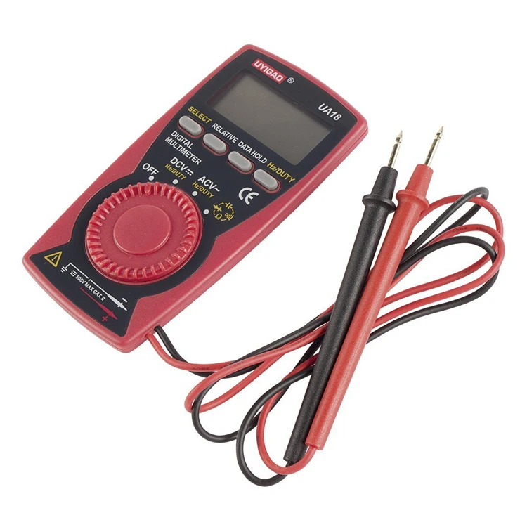 Slim Mini Pocket Palm Compact Size Micro DMM Handheld Small Digital Multimeters with Best Reviews