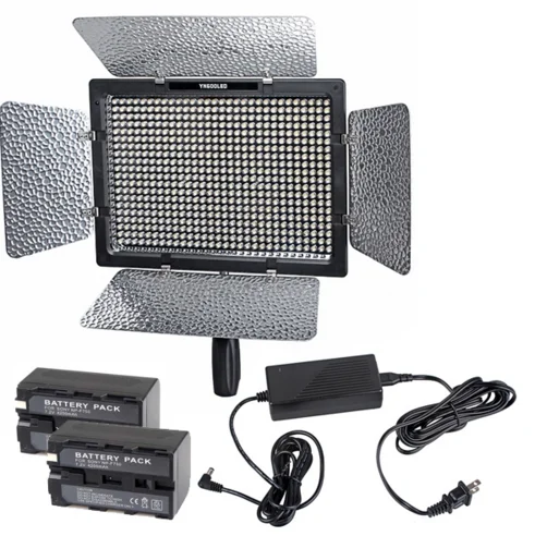 YONGNUO YN-600L LEDライト2個セット 充電器バッテリー2個付 楽天市場