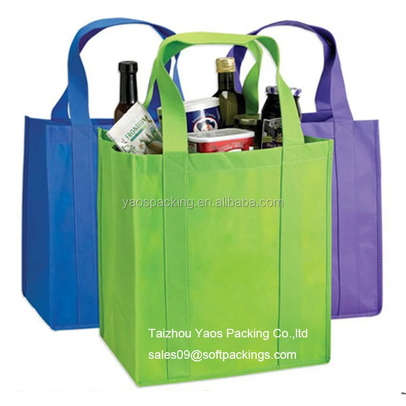 Wholesale Reusable Shopping Bag,Custom Non Woven Tote Bag,High Quality Reusable Grocery Non