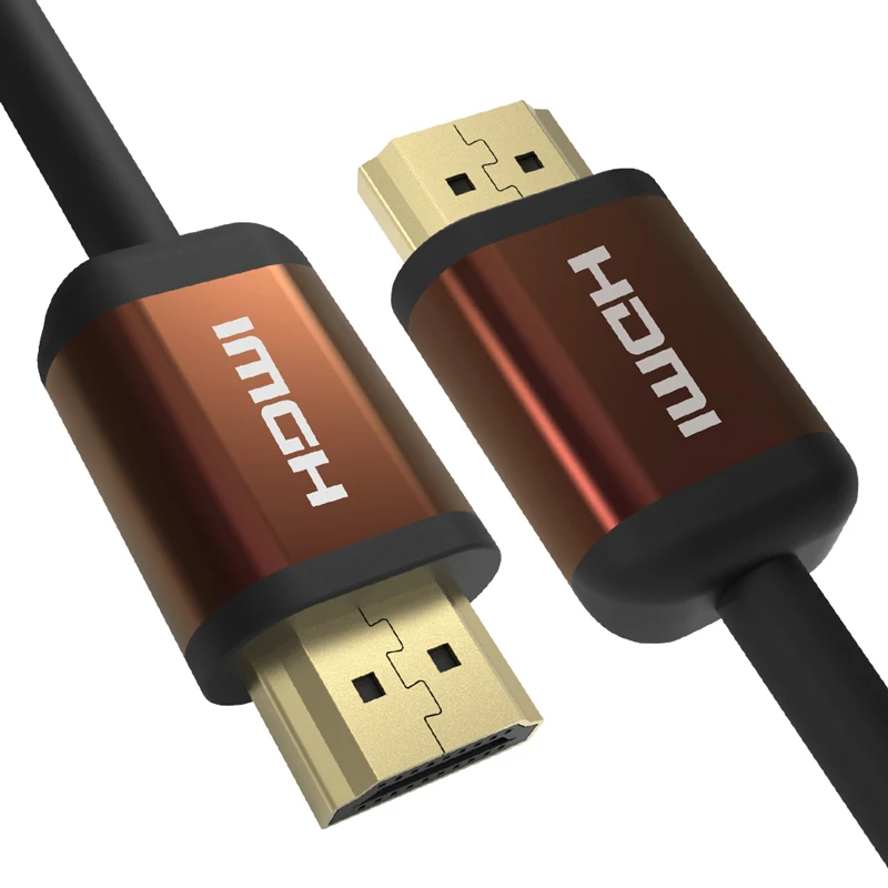 
 Оптовая продажа с фабрики, кабель HDMI в алюминиевом корпусе, поддержка 3D full 4K @ 60 Гц, кабель HDMI-HDMI с Ethernet  
