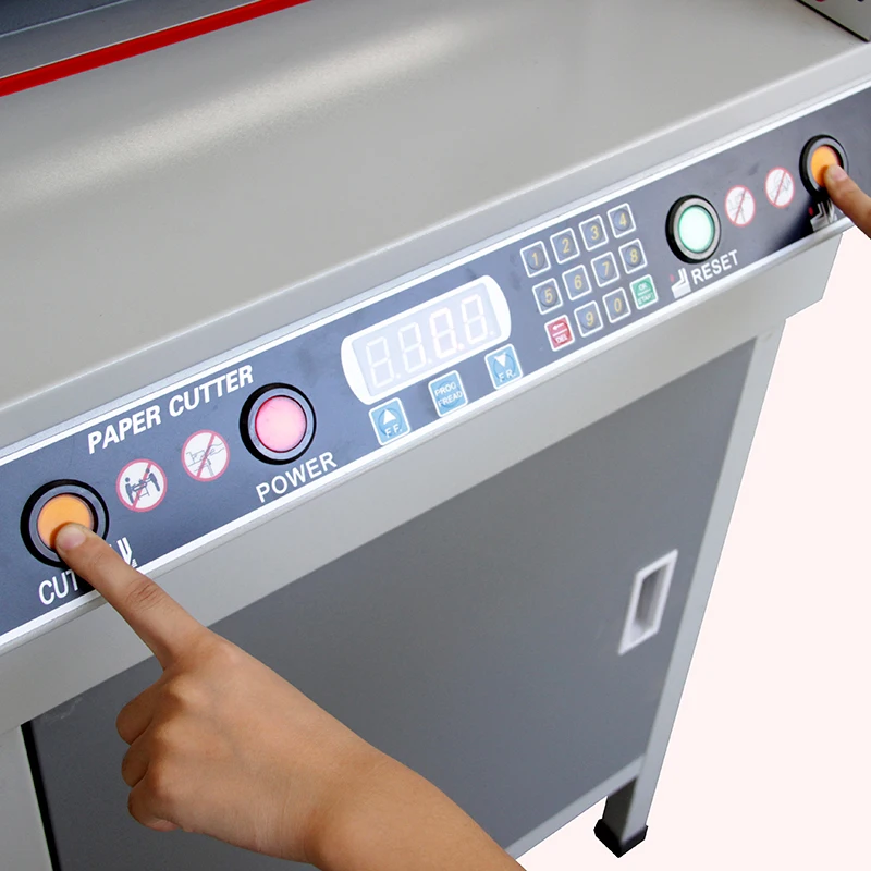 WD-450VSG+ Professional Manufacturer Digital Control 450mm Electric Automatic Paper Guillotine Cutter Cutting Machines