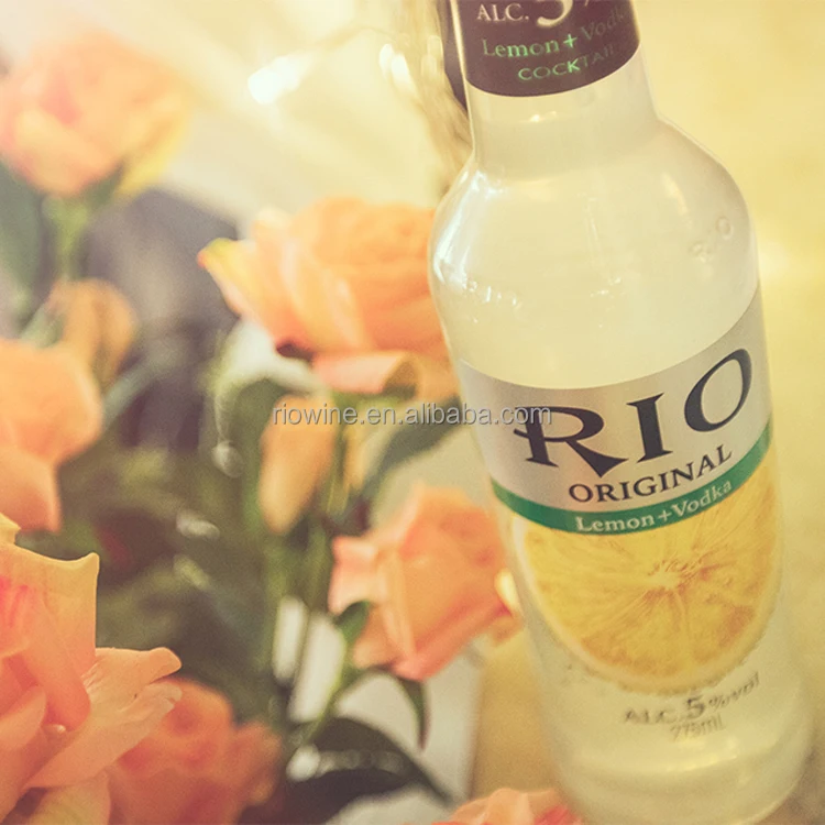 Best Cocktail China Supplier RIO for Ready To Drink Cocktail Lemon Vodka Mix Alcohol Drink