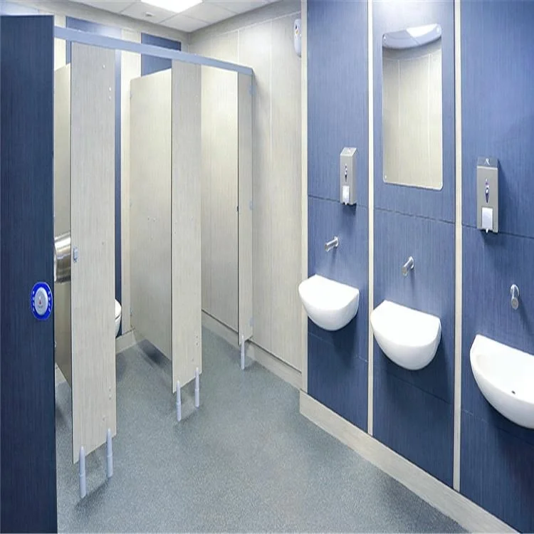 Brand New Brikley Modern Design Phenolic HPL 12mm Thick Eco-Friendly Compact Hotel Use Toilet Cubicle Partition Aluminium SS304
