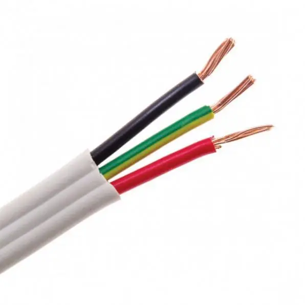 1.0mm CABLE TWIN EARTH 6242Y RED BLACK Cores Old Standard