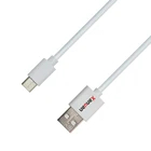 Xanuan 2.4A 銅 22 + 28 awg android ケーブル充電器 1 メートル usb タイプ c google のピクセル/ピクセル xl