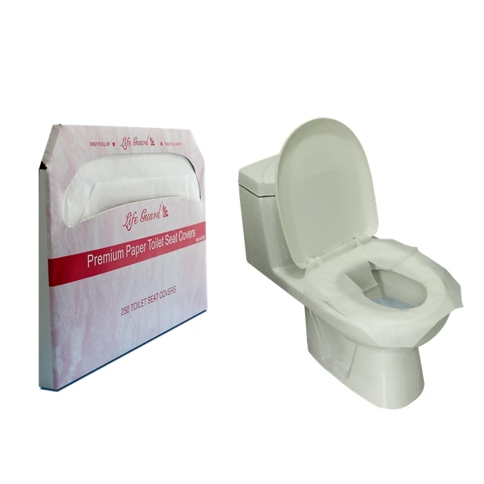 250pcs Pack Disposable Toilet Seat Covers Paper Sanitary 