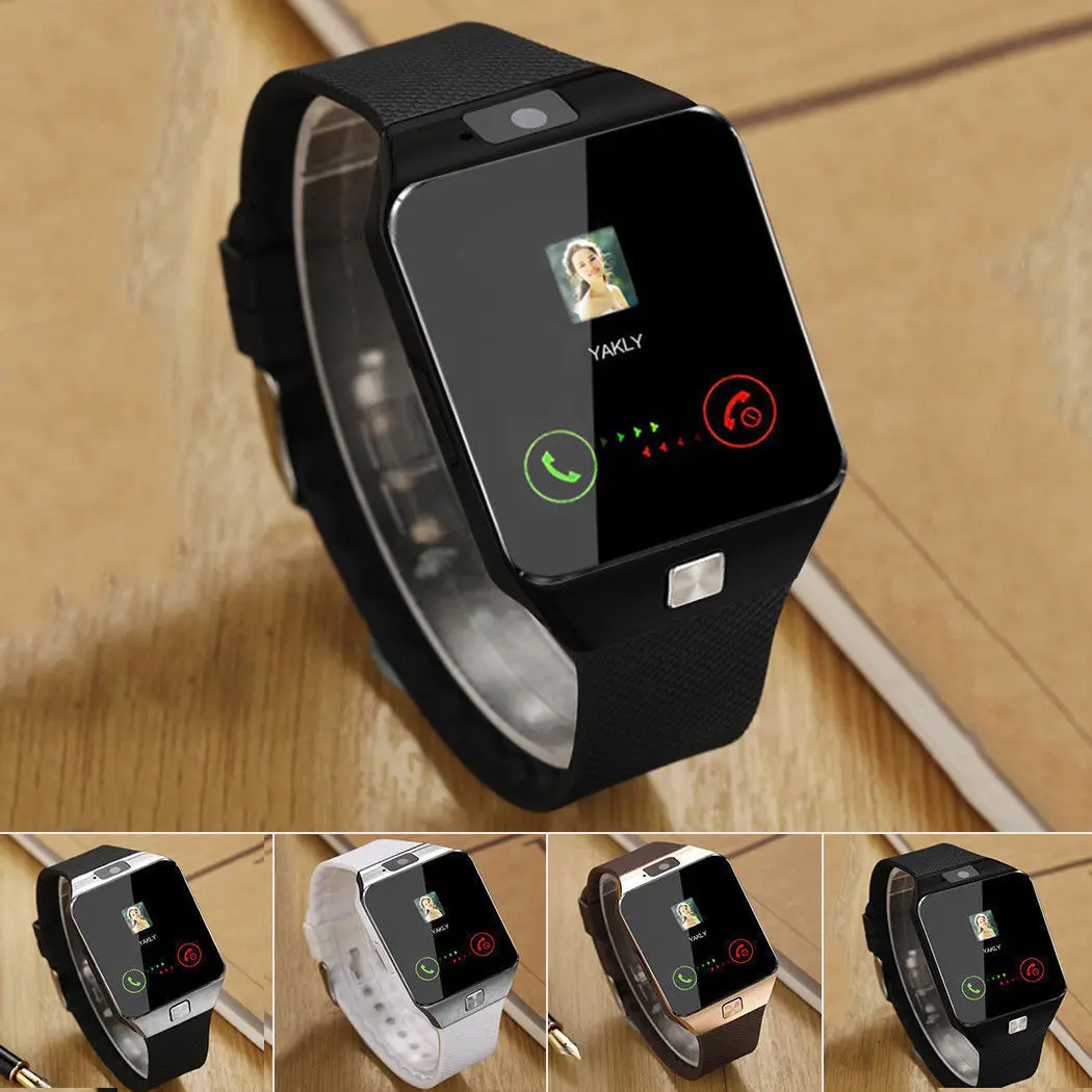 2019 amazon Лидер продаж оптовая продажа фитнес Носимых Смарт часы DZ09 Smartwatch сенсорный экран SIM Smartwatch