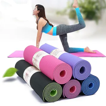 Mm Custom Print High Quality Eco Friendly Single And Double Color Mat De Yoga Folding Durable