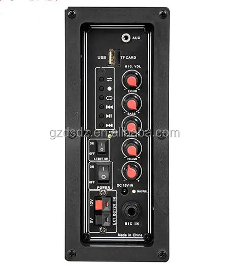 Private Model DJ Speaker Box Portable Bluetooth Speakers System High Power LED Light Sound Party Box Speaker