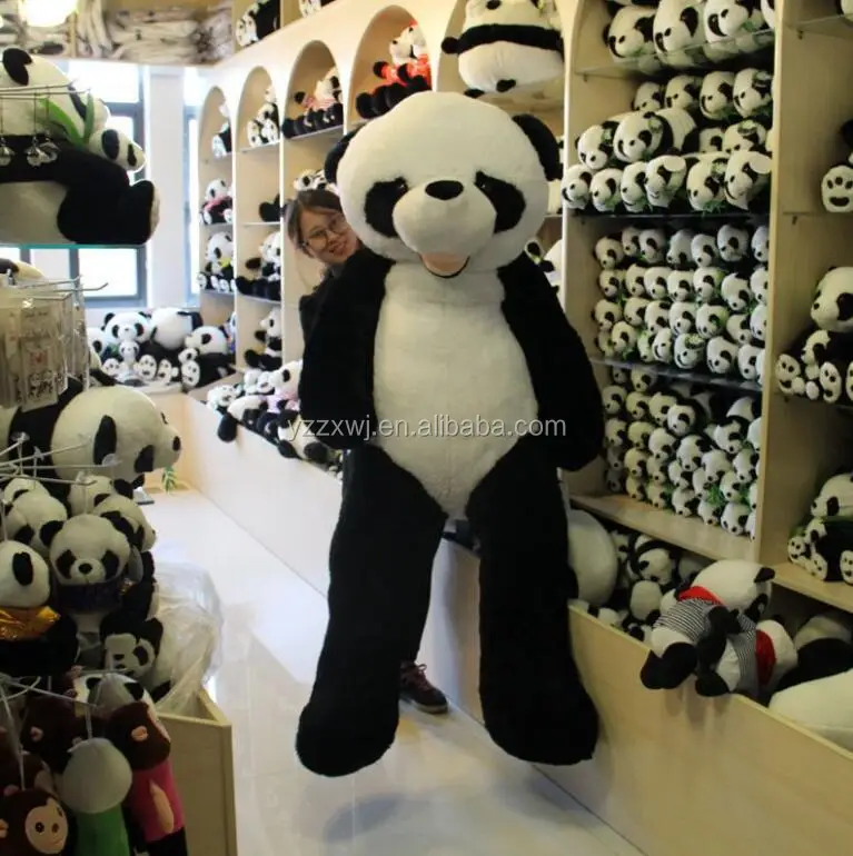 MOQ 20PCS Free Sample Custom Plush Toys Giant Panda Plush Toy Wholesale Custom Plush Giant Panda Toy