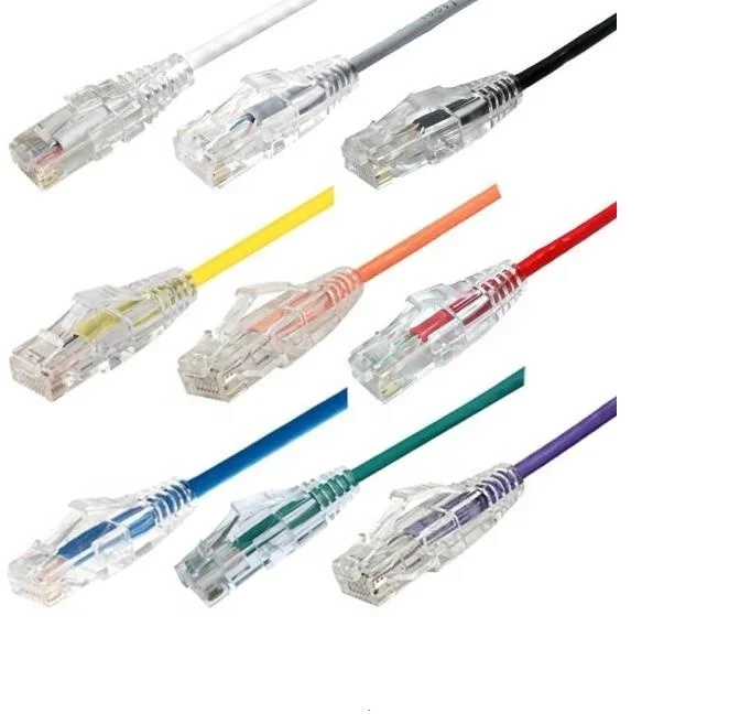 Ультратонкий патч-кабель CAT6 UTP тонкий 28AWG