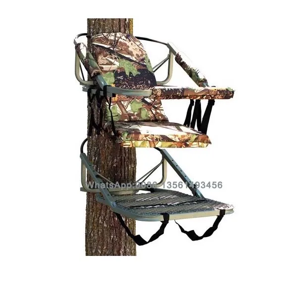 Steel Material Hunting Tree Stand Camouflage Pattern OEM Color