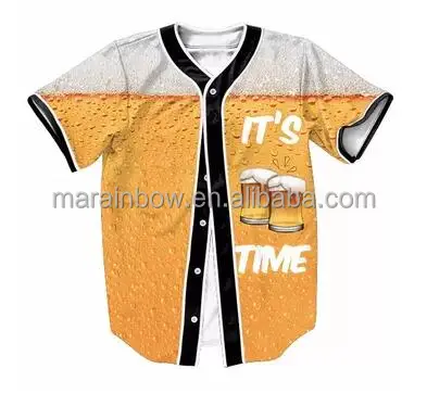 beer baseball jersey