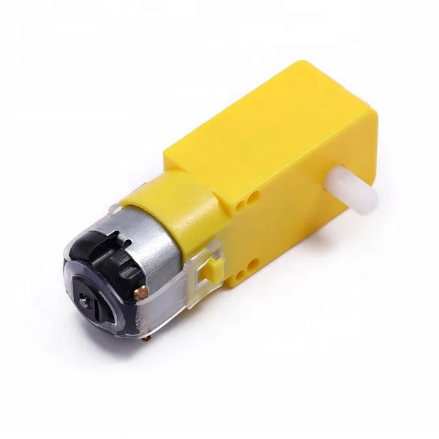 3V-6V DC Motor Geared TT Smart Car Chassis Four-wheel Drive Anti-Interference B$