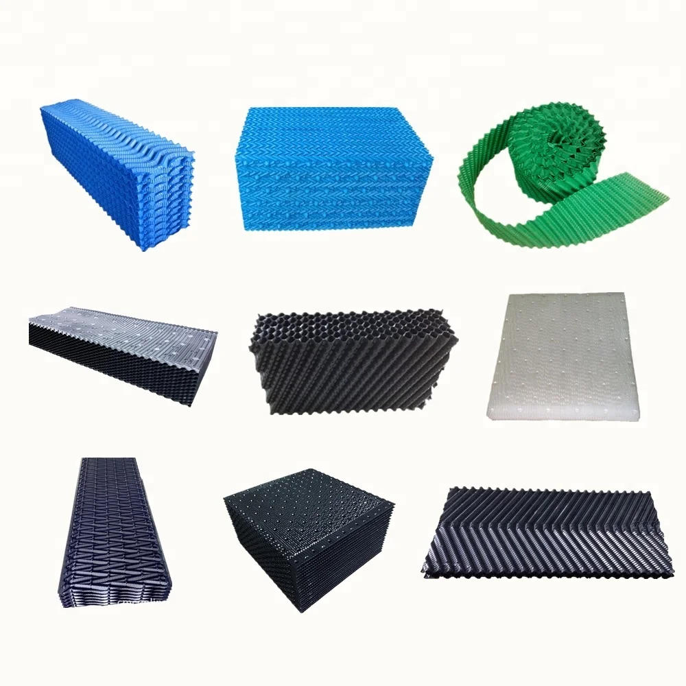 100% Virgin PP PVC CPVC Kingsun Evapco Kuken Brentwood Paharpur Cooling Baltimore Liang Chi  Cooling Tower Fill