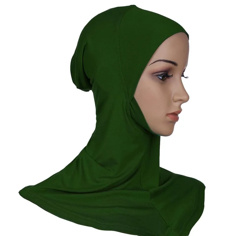 Arab Islamic Under Scarf Women Cotton Muslim Inner Ninja Cap Hijab Headwear Hat 