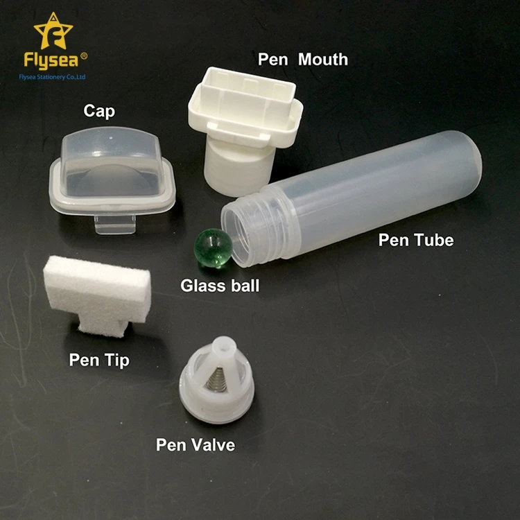 Хорошая цена 30 мм нетоксичный экологически чистый стержень перманентного чернильного типа маркер пустой