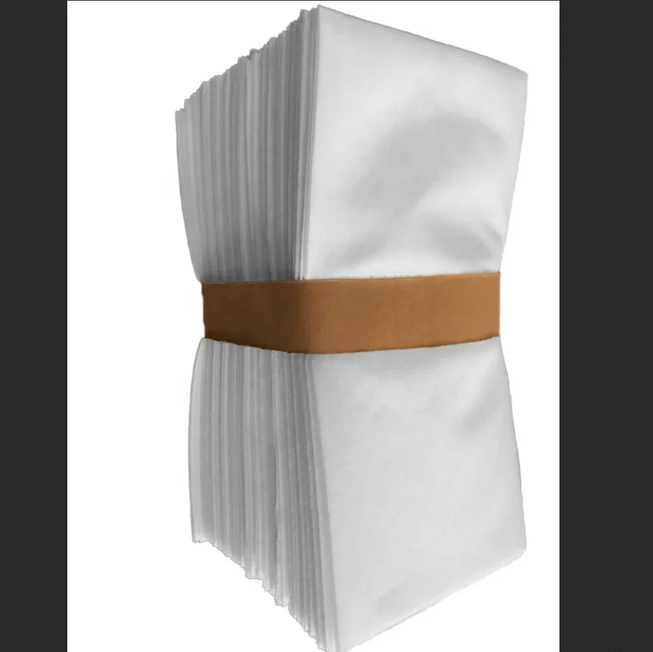 2022Hot Soft Linen Feel Wedding and Party Airlaid Paper Napkins White