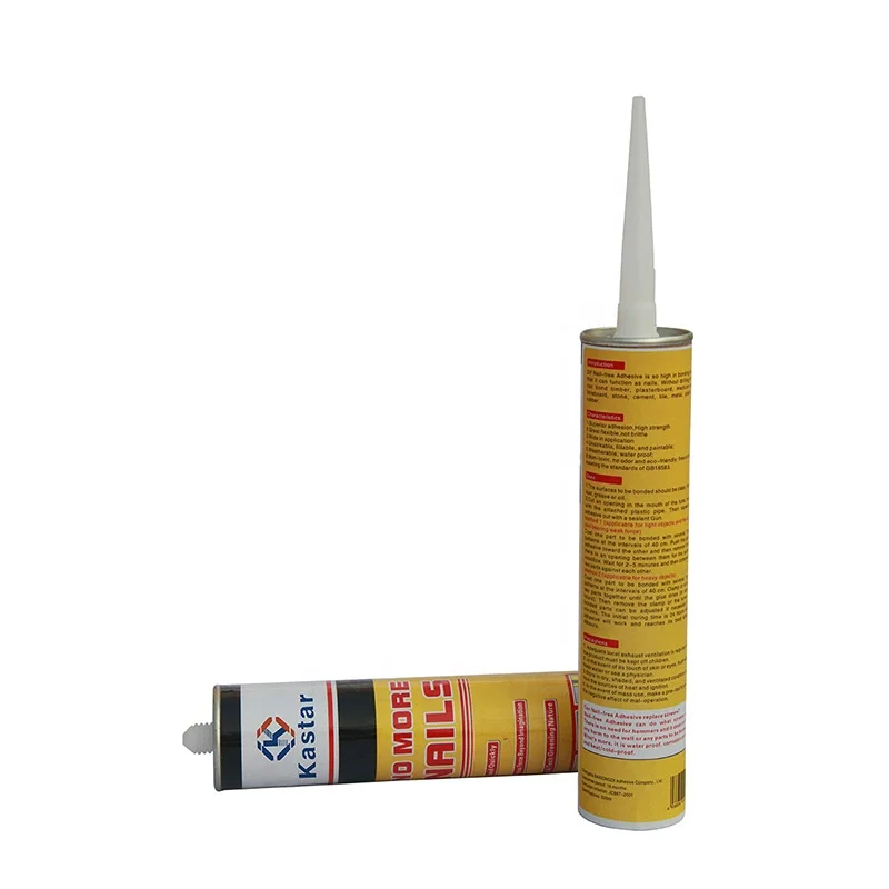 High Bonding Strength Waterproof No More Nails Glue For Construction Buy No More Nails Waterproof No More Nails No More Nails Glue Product On Alibaba Com