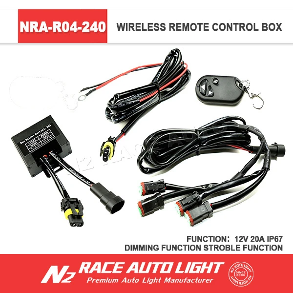 New Product Auto Led Work Light Remote Strobe Control Wiring Harness Kits Led Light Bar With Wireless Remote Control Buy Led Light Bar With Wireless Remote Control Led Light Bar With