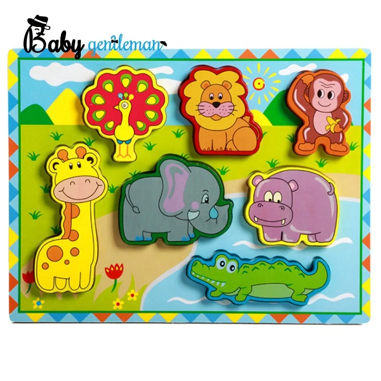 
3D образовательные деревянные пазлы для малышей на заказ Z14194A 