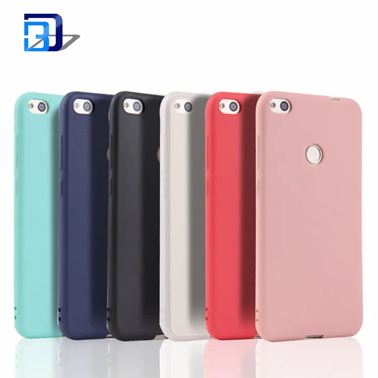 New Arrival Cheap Solid Ultra Thin Colorful Candy Matte Gel Silicone Tpu Bumper Cover Case Huawei P8 Lite 2017 - Buy Cover Case For Huawei P8 Lite 2017,Tpu Phone