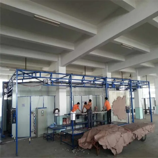 Automatic Sheep Skin Process Equipment New Condition Tannery Toggling Machines Technology