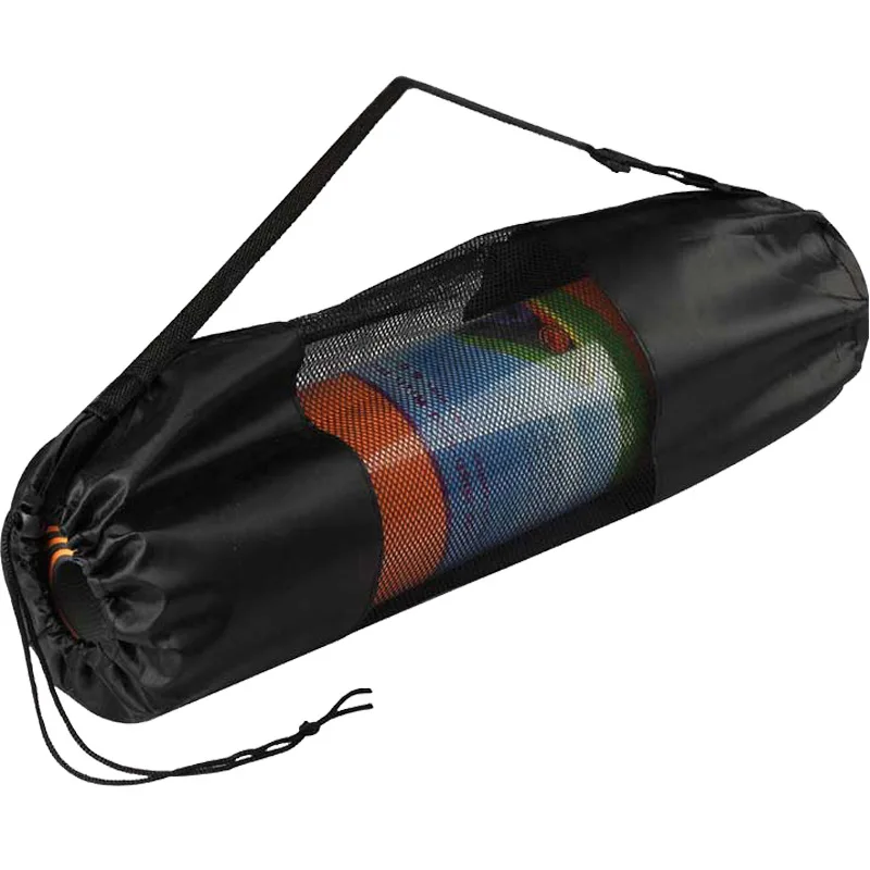 Waterproof Oxford Yoga mat carry bag with mesh for ladies
