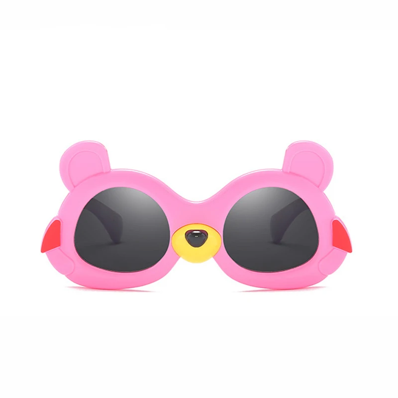 1love2hugs3kisses Bear Sunglasses Kids Brown