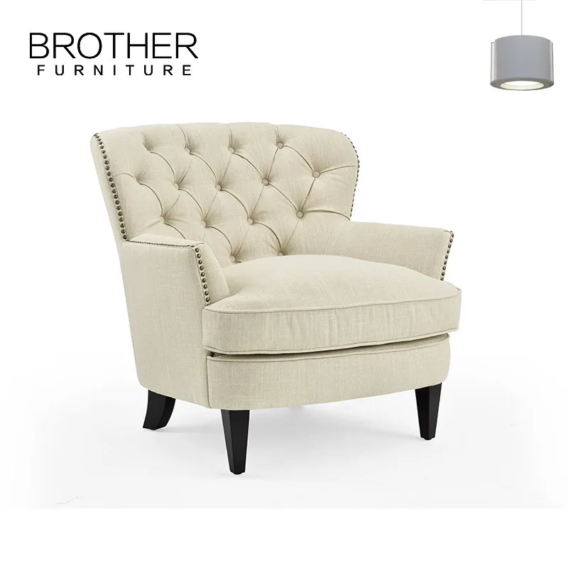 Wholesale Upholstered Wooden Overstuffed Fabric Reclining Sofa With