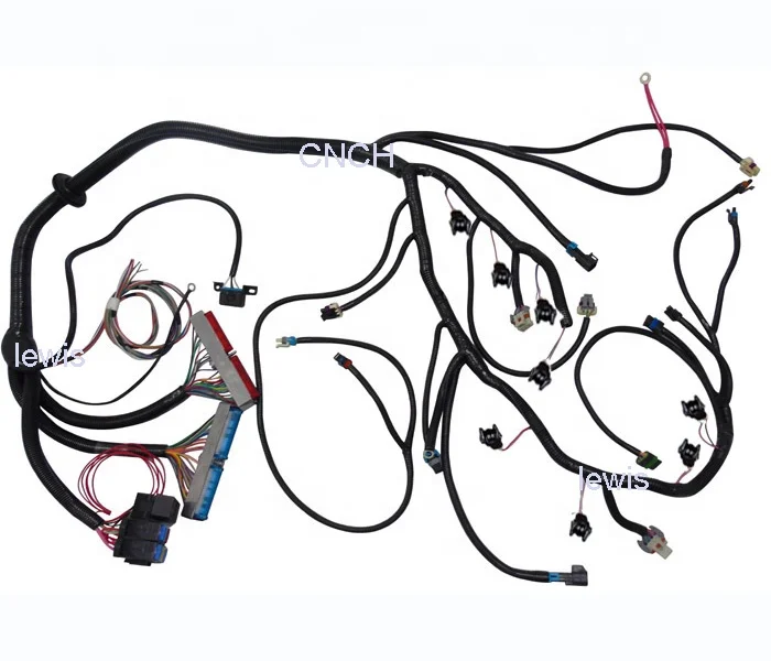 GM LQ4 LQ9 6.0 VORTEC Truck Engine Standalone Wiring Harness W/T56 or