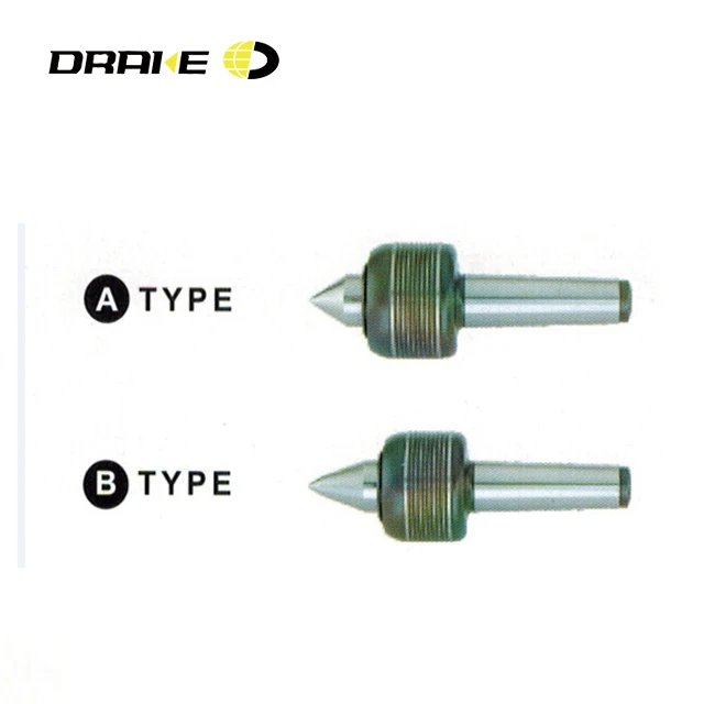 Punta Live Center MT3 Per Tornio - Precisione 0.000197" | Triplo Cuscinetto A Sfere | Capacit&agrave; Carico 200 Kg | Per Torni CNC E Manuali