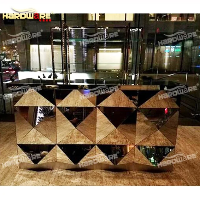 
 Стойка из нержавеющей стали на заказ для ресторана, винной, барной комнаты, барной стойки  