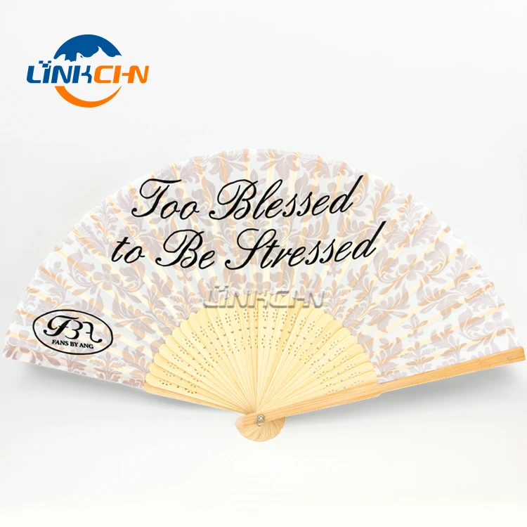 Сделанные на заказ свадебные приглашения из бамбука бумажные ручные вееры