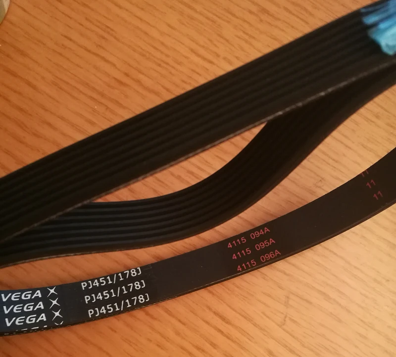 Высококачественный пояс на заказ 7PJ451 Poly-V, ремни PJ451, 7 ребер